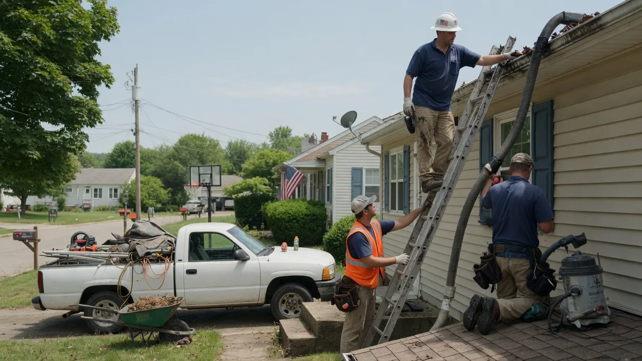 Gutter Installation in Hanna City, IL near me